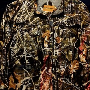 Whitewater Outdoors button up 4HD Camo